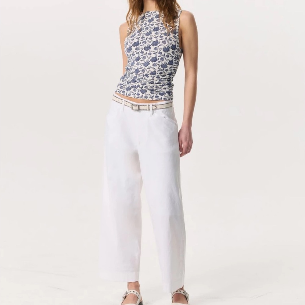 rag & bone  “Banks” white Ankle  pants NEVER WORN